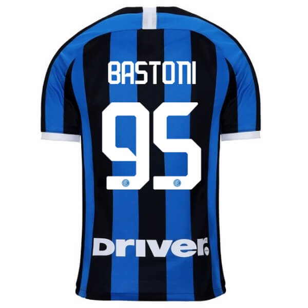 Replicas Camiseta Inter NO.95 Bastoni 1ª 2019/20 Azul